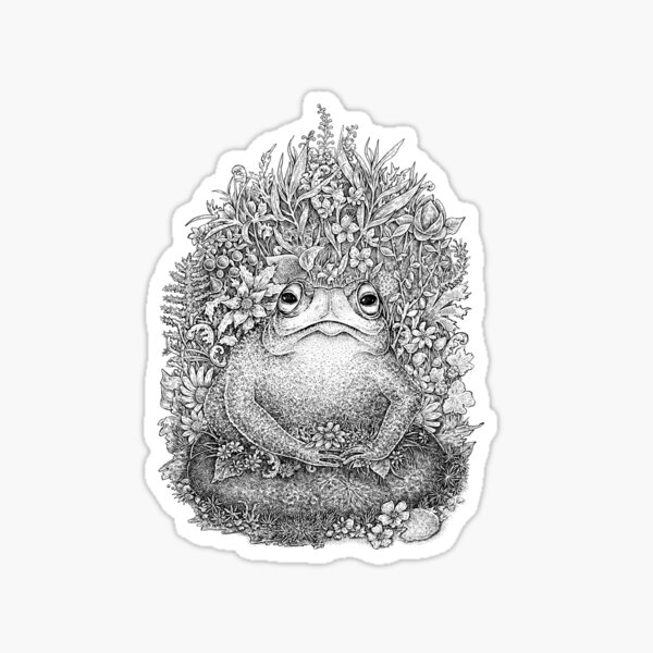 Item preview, Her Majesty Frog designed and sold by Yauheniya Batyrava-Hauss.
