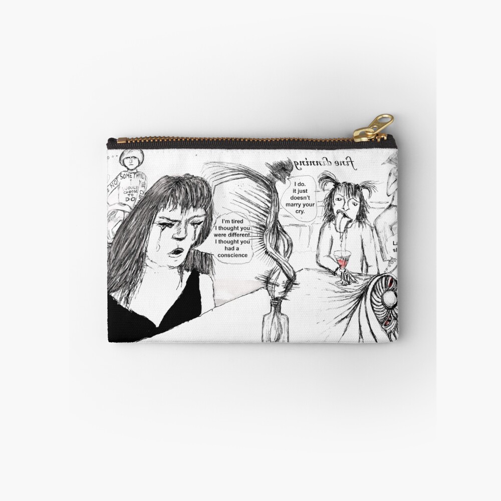 Item preview, Zipper Pouch designed and sold by InitiallyNO.
