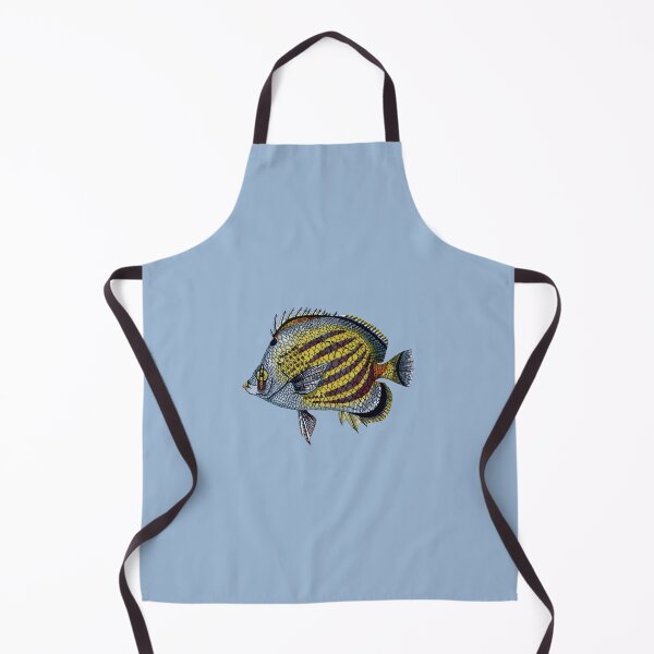 Item preview, Yellow Striped Tropical Fish designed and sold by RedThorThreads.