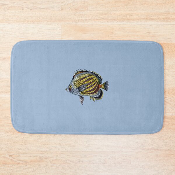 Item preview, Peces tropicales de rayas amarillas designed and sold by RedThorThreads.