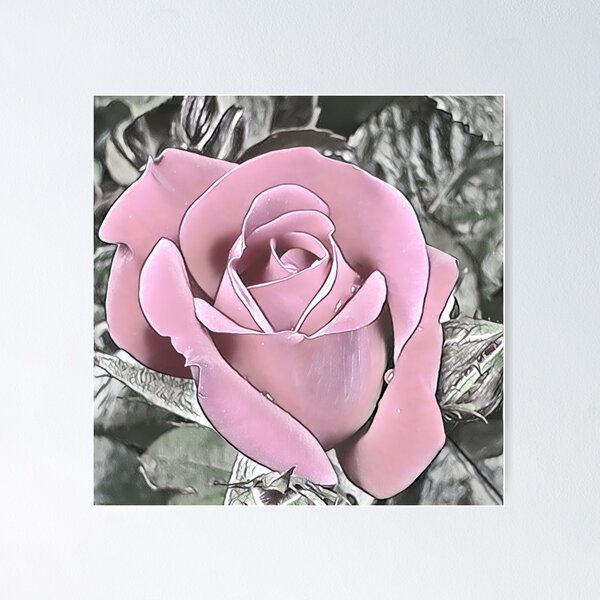 Item preview, Macro Photography Pink Rose designed and sold by JoyFilledLife.