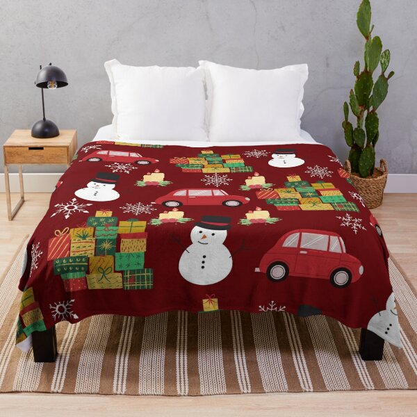 driving home for christmas duvet cover