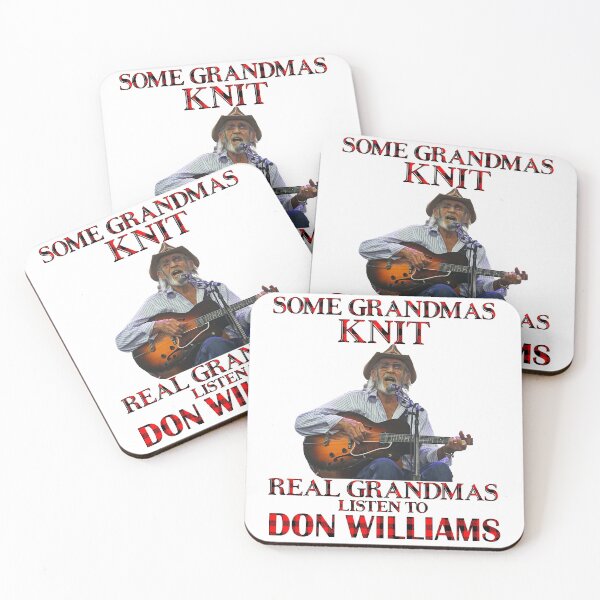Item preview, Don Williams Country Artist Pays Tribute The Hit Ballad Some Grandmas Knit Real Grandmas Listen To designed and sold by DonWilliamsBrow.