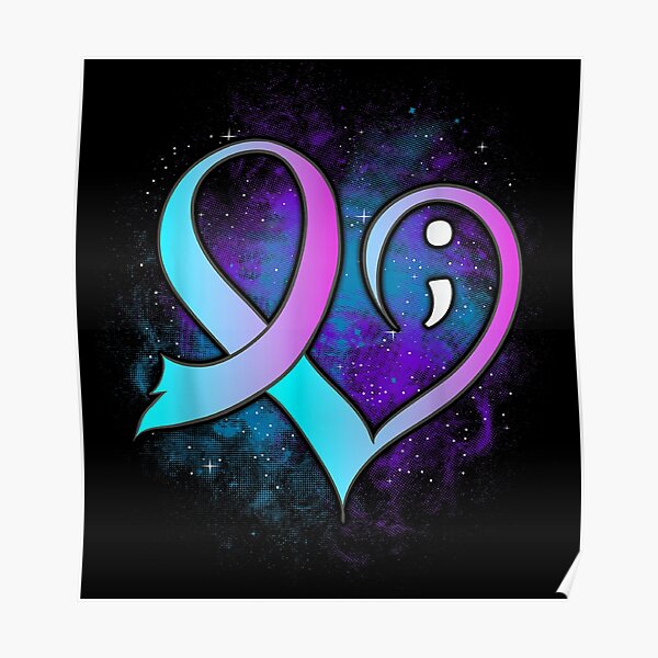 Semicolon Suicide Prevention Awareness Poster