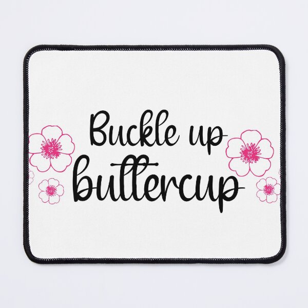 Item preview, NAUTICAL PINK & BLUE VALENTINES HEARTS buckle up buttercup designed and sold by wildwhimsical.
