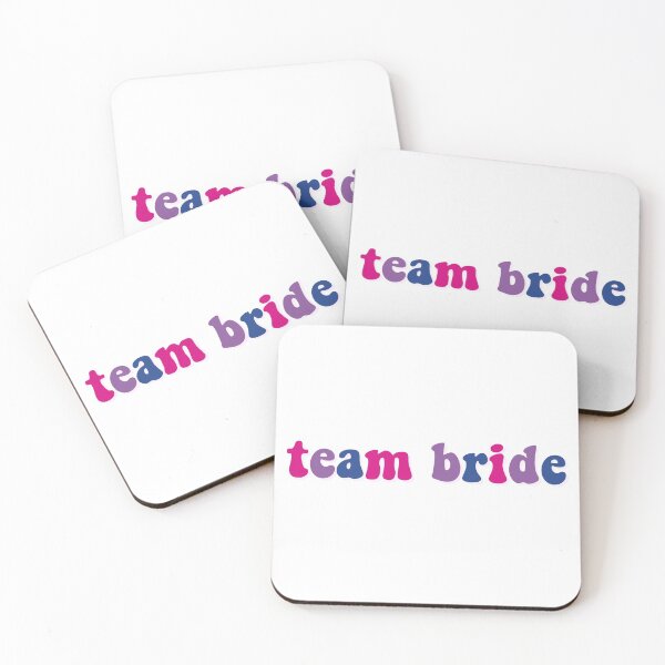 Item preview, Team Bride Bi Pride Aesthetic Design designed and sold by allymadethis.