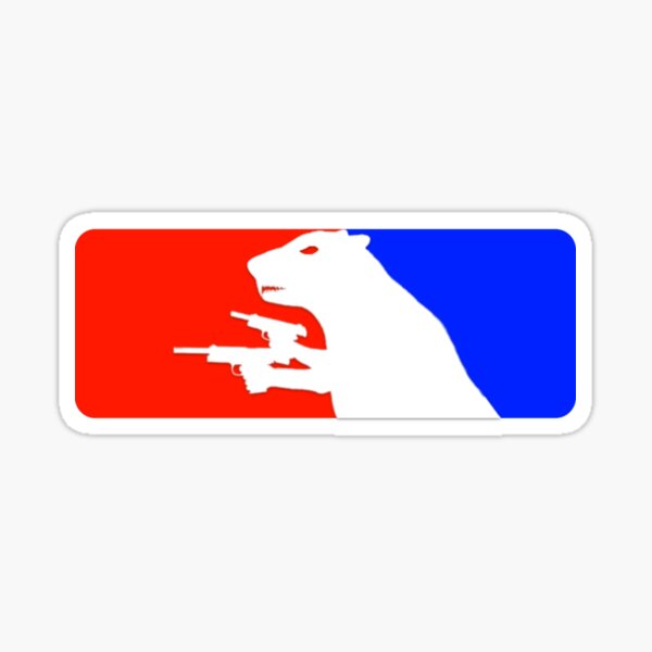 Major League "RAT" Sticker