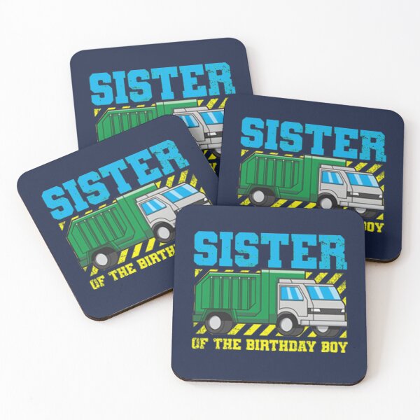Item preview, Sister Birthday Garbage Truck designed and sold by Joegreenworld.