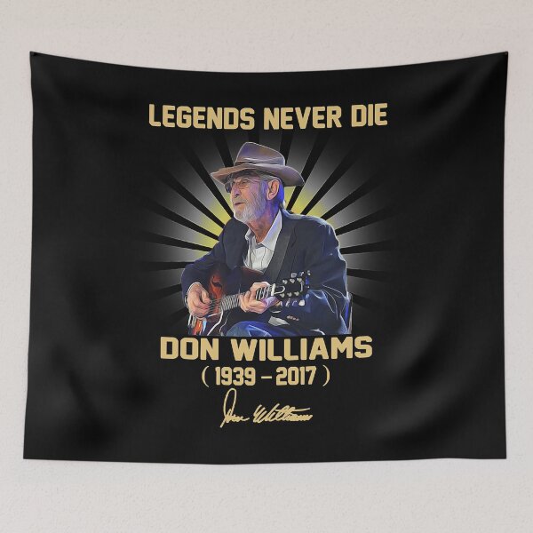 Item preview, Don Williams Country Artist Pays Tribute The Hit Ballad Di Legend Never Die Cute Gift designed and sold by DonWilliamsBrow.