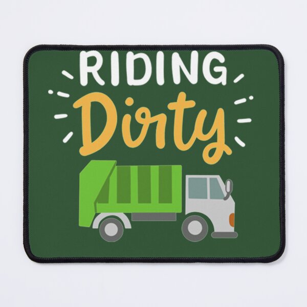 Item preview, Riding Dirty Garbage Truck designed and sold by Joegreenworld.