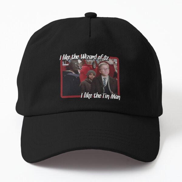 Weird kid in line for Santa Dad Hat