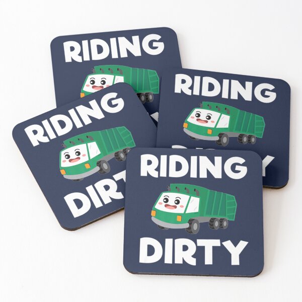 Item preview, Riding Dirty Garbage Trash Truck  designed and sold by Joegreenworld.