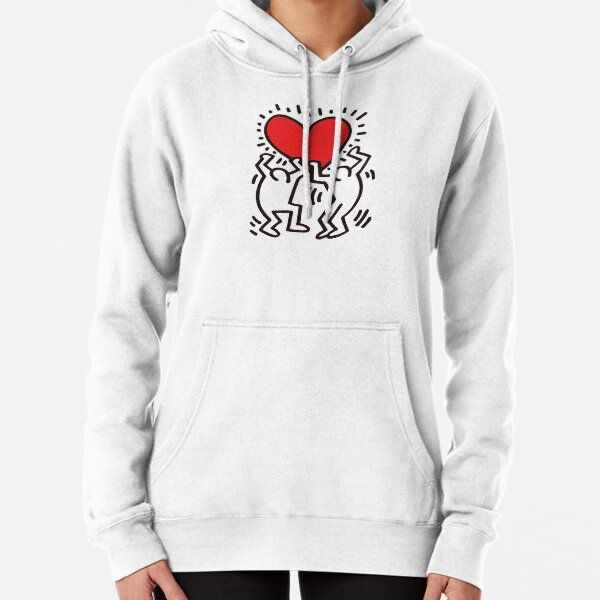 coeur brillant Sweat à capuche épais