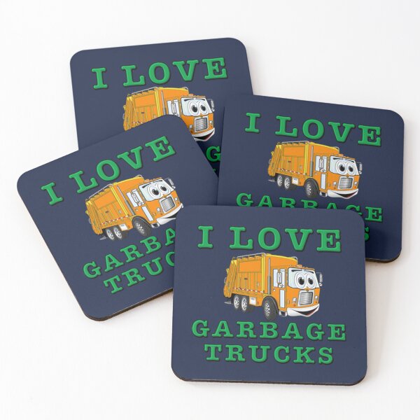 Item preview, I love you Garbage Truck  designed and sold by Joegreenworld.