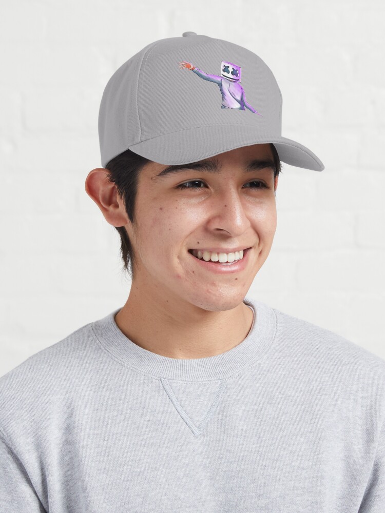 marshemello fortnite skin art logo Cap by daviide Redbubble