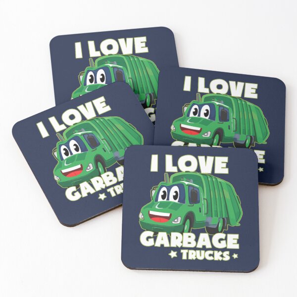 Item preview, I Love Garbage Trucks Vintage Monster Truck designed and sold by Joegreenworld.