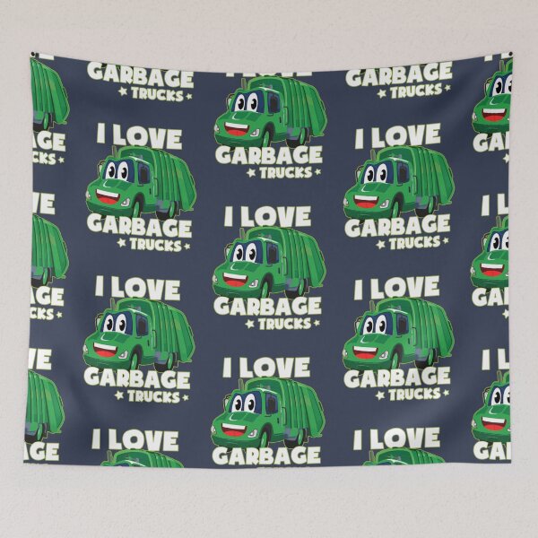 Item preview, I Love Garbage Trucks Vintage Monster Truck designed and sold by Joegreenworld.