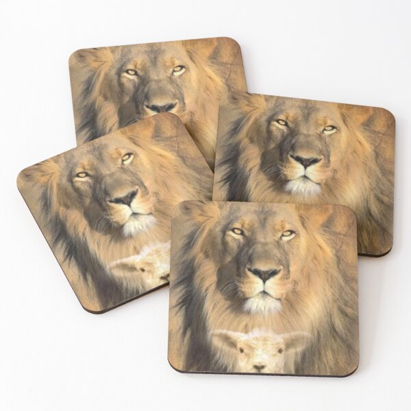Item preview, 1.. The Lamb will Laydown with The Lion designed and sold by Rowena Jones.