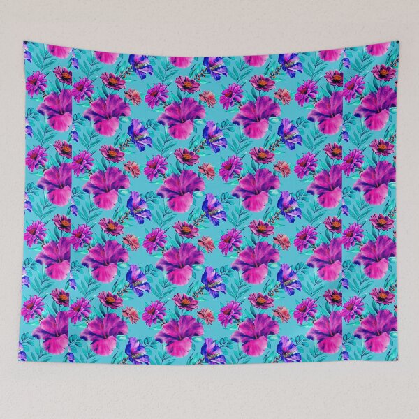 Item preview, Beach Floral Print designed and sold by TheLaundryLady.