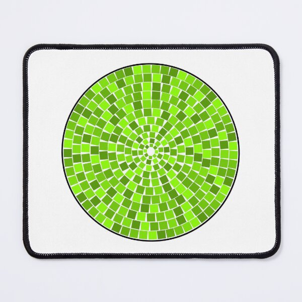 Item preview, Gorgeous Green Circle Mosaic designed and sold by CircleMosaics.