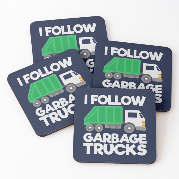 Item preview, I follow Garbage Trucks designed and sold by Joegreenworld.