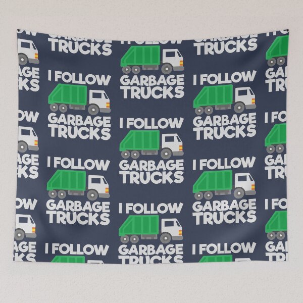 Item preview, I follow Garbage Trucks designed and sold by Joegreenworld.