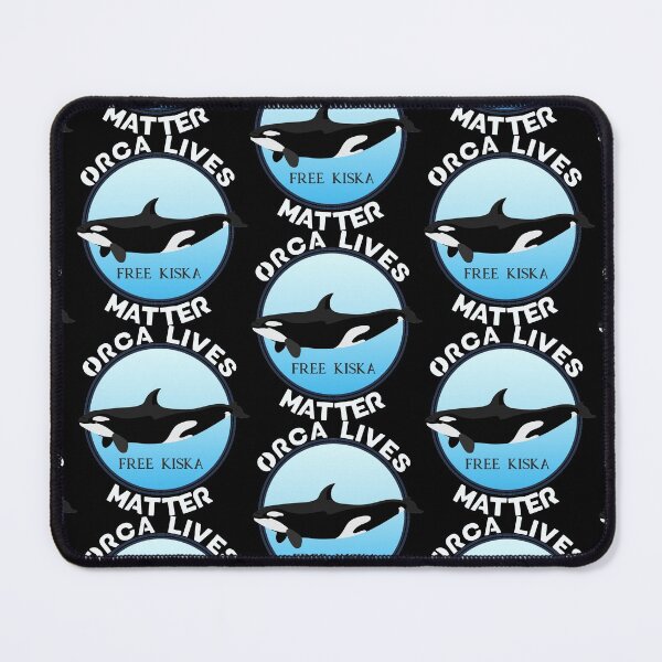Item preview, #freekiska Kiska Orca killer whale Marineland Orca lives Matter designed and sold by Cuatrocaminos.