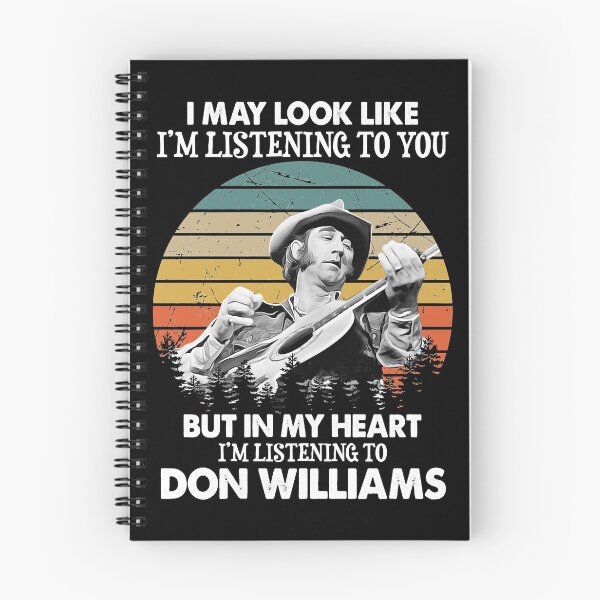 Item preview, Don Williams Country Artist Pays Tribute The Hit Ballad I May Look Like I'M Listening To You Vinta designed and sold by DonWilliamsBrow.