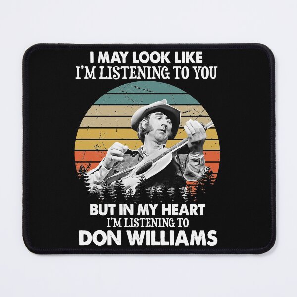 Item preview, Don Williams Country Artist Pays Tribute The Hit Ballad I May Look Like I'M Listening To You Vinta designed and sold by DonWilliamsBrow.