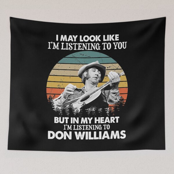 Item preview, Don Williams Country Artist rinde homenaje a la exitosa balada Puedo parecer que te estoy escuchando Vinta designed and sold by DonWilliamsBrow.