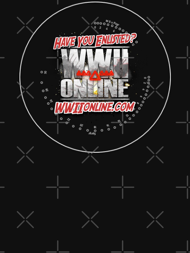 Thumbnail 7 of 7, Classic T-Shirt, Tiger Tank Sight designed and sold by WWIIOnline.