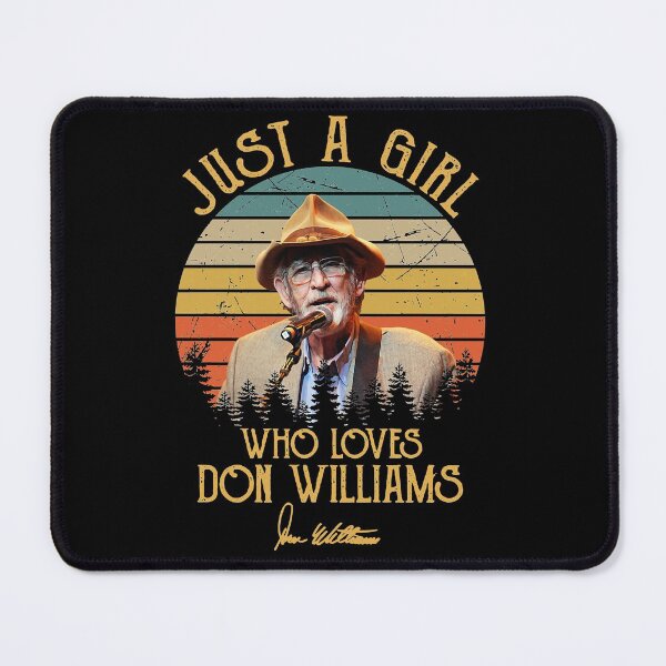 Item preview, Don Williams Country Artist Pays Tribute The Hit Ballad Just A Girl Who Loves Funny designed and sold by DonWilliamsBrow.