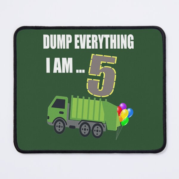 Item preview, Garbage Truck  Dump Truck 5th Birthday  designed and sold by Joegreenworld.