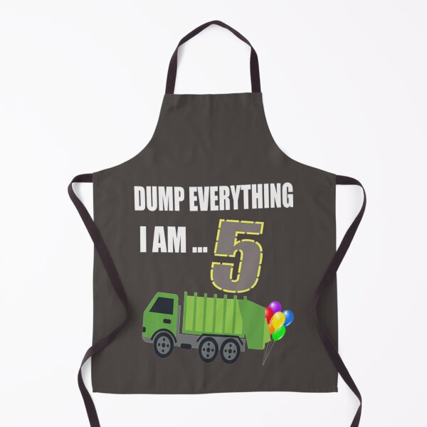 Item preview, Garbage Truck  Dump Truck 5th Birthday  designed and sold by Joegreenworld.