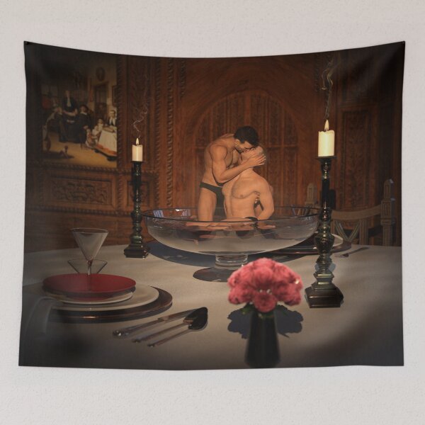 Item preview, Table for Two designed and sold by RexRedLGBTQ.