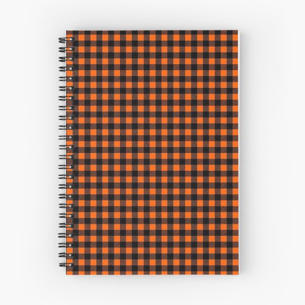 Item preview, Orange and black buffalo plaid designed and sold by MLD112.