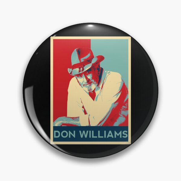 Item preview, Don Williams Country Artist Pays Tribute The Hit Ballad Retro Hope Style Gift For Birthday designed and sold by DonWilliamsBrow.