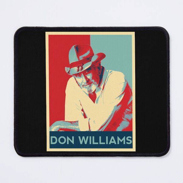Item preview, Don Williams Country Artist Pays Tribute The Hit Ballad Retro Hope Style Gift For Birthday designed and sold by DonWilliamsBrow.