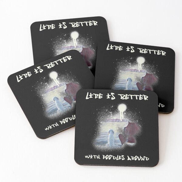 Item preview, Life is Better With Poodles Around Poodle Lover designed and sold by fefego818x.
