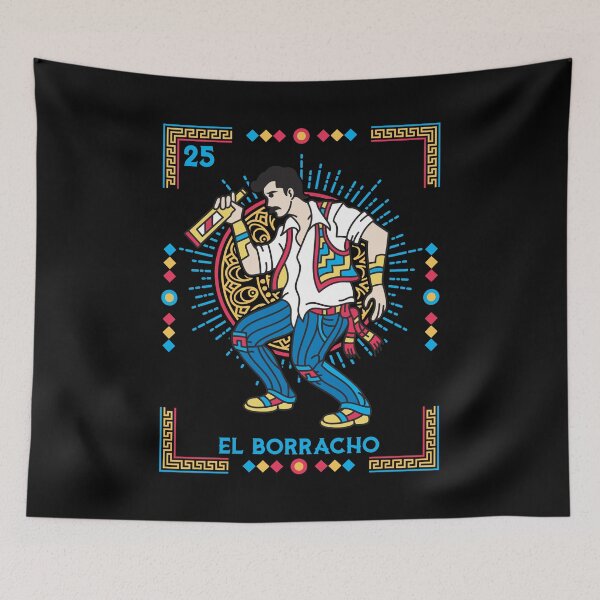 Item preview, El Briago Mexican Bingo Game Design designed and sold by Ulises3.