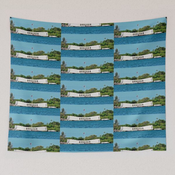 Item preview, USS Arizona Memorial, Pearl Harbor designed and sold by Martha Sherman.