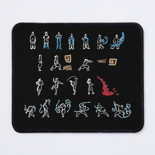 Item preview, Avatar The Last Airbender, Water, Earth, Fire, Air, designed and sold by Doolman.
