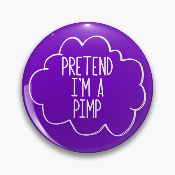 Item preview, Pretend I'm A Pimp Lazy Halloween Costume Pretend Pimp Gear designed and sold by DynamicDesign.