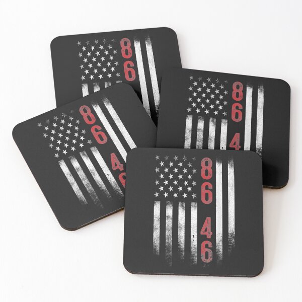 Item preview, 86 46 Usa Flag Anti Biden, IMPEACH JOE BIDEN T-Shirt designed and sold by Klaus-Gilbert.