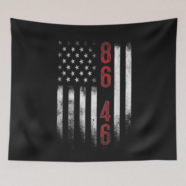 Item preview, 86 46 Usa Flag Anti Biden, IMPEACH JOE BIDEN T-Shirt designed and sold by Klaus-Gilbert.