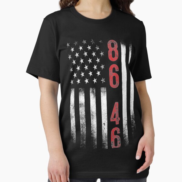 Item preview, 86 46 Usa Flag Anti Biden, IMPEACH JOE BIDEN T-Shirt designed and sold by Klaus-Gilbert.