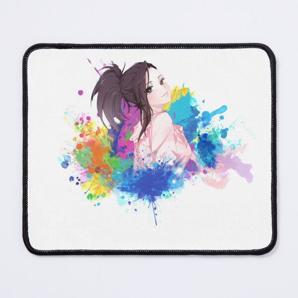 Item preview, Anime girl with splash color (2) designed and sold by yudha2733.