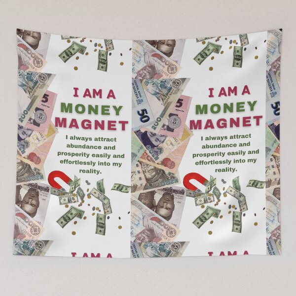 Item preview, I am A Money Magnet Affirmation designed and sold by Avienz1.
