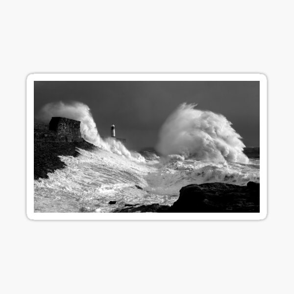 Pier Waves Sticker