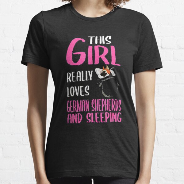 German Shepherd S And Sleeping Essential T-Shirt